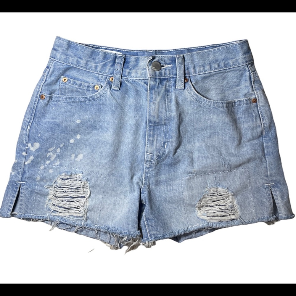 GAP 1969 Women’s High-Rise Cut-Off Jean Shorts Size 24P